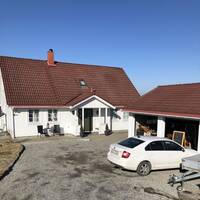 Enebolig Moss, nordre bydel. 