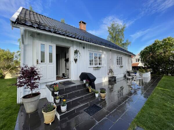 Hus - Hus fra 1755 på Langhus