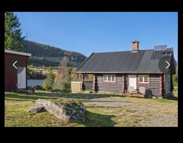 Hytte - Hytte med sæter på Totenåsen