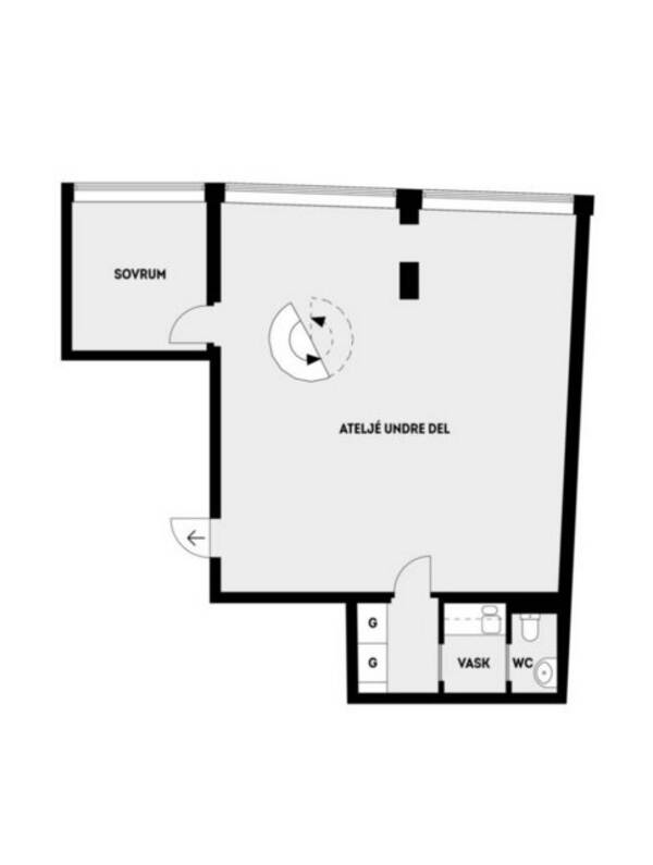 Leilighet - Etage lägenhet i Täby 