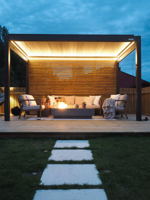 Hus - Moderne enebolig på Langhus 