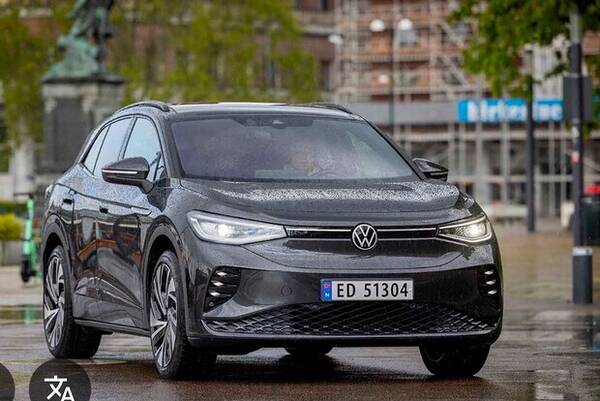 Kjøretøy - Ve Id4 GTX mørk grå