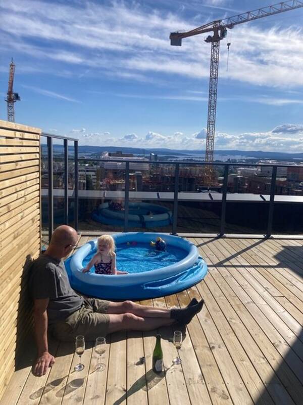 Leilighet - Utsikt leilighet på Løren